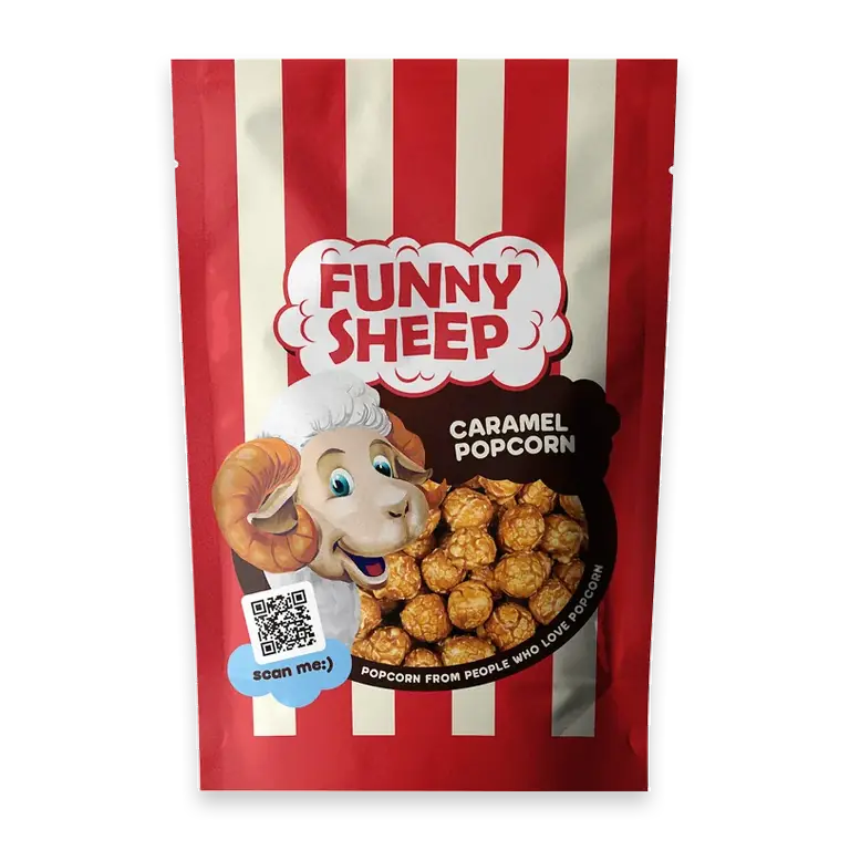 Funny Sheep Caramel Popcorn 100g