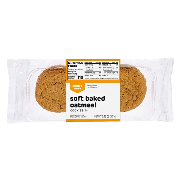 Soft Baked Oatmeal Cookies