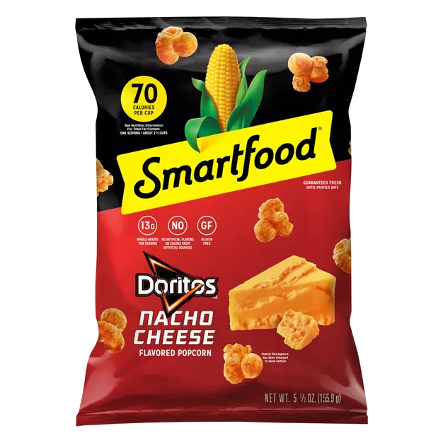 Gluten Free Doritos Nacho Cheese Flavored Popcorn