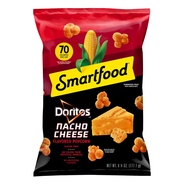 Nacho Cheese Flavored Popcorn