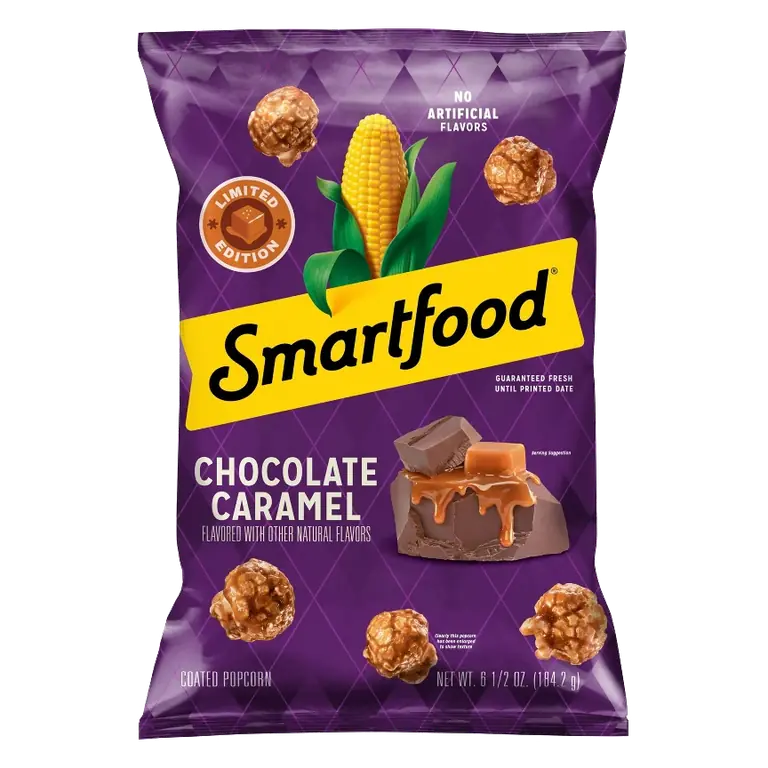 Smartfood Holiday Chocolate Caramel Popcorn, 6.5oz