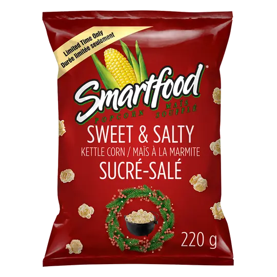 Popcorn Seasoned Kettle Corn Sweet & Salty 220 g