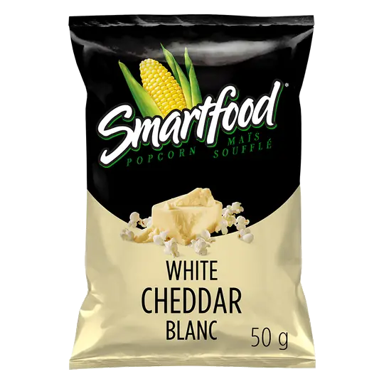 Seasoned Popcorn White Cheddar Flavour (small bag) 50 g