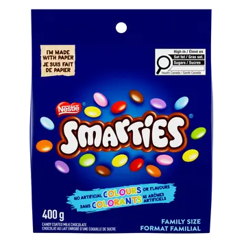 Candy Coated Milk Chocolate Family Pouch 400 g