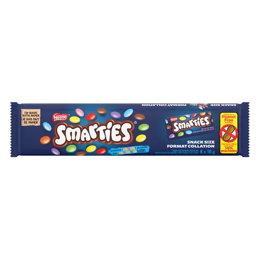 Nestle Smarties Peanut-Free Chocolate Juniors 8 x 10 g (pack)