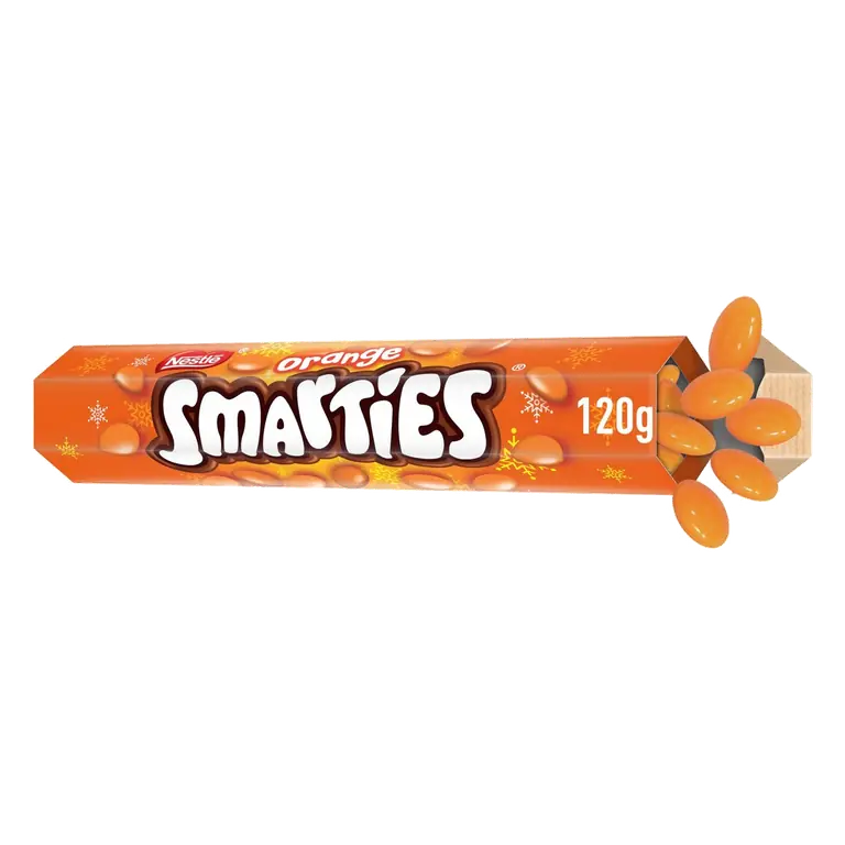 Orange Milk Chocolate Giant Tube 120g