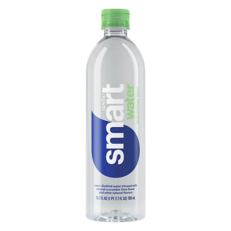 smartwater Cucumber Lime Enhance Water, 23.7 fl oz Bottle