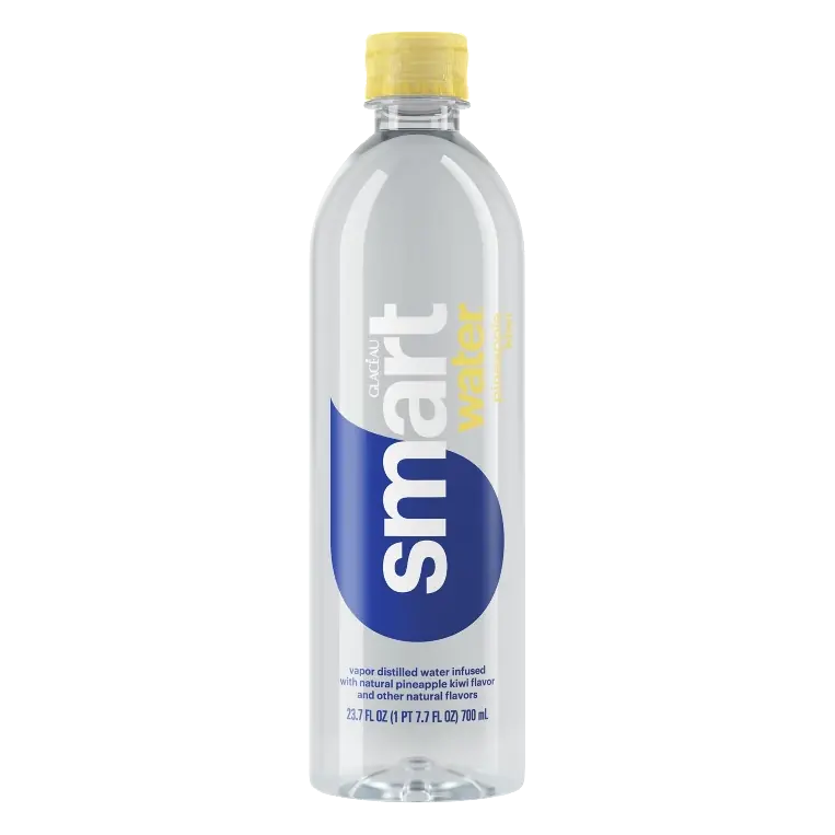 smartwater Pineapple Kiwi Enhance Water, 23.7 fl oz Bottle