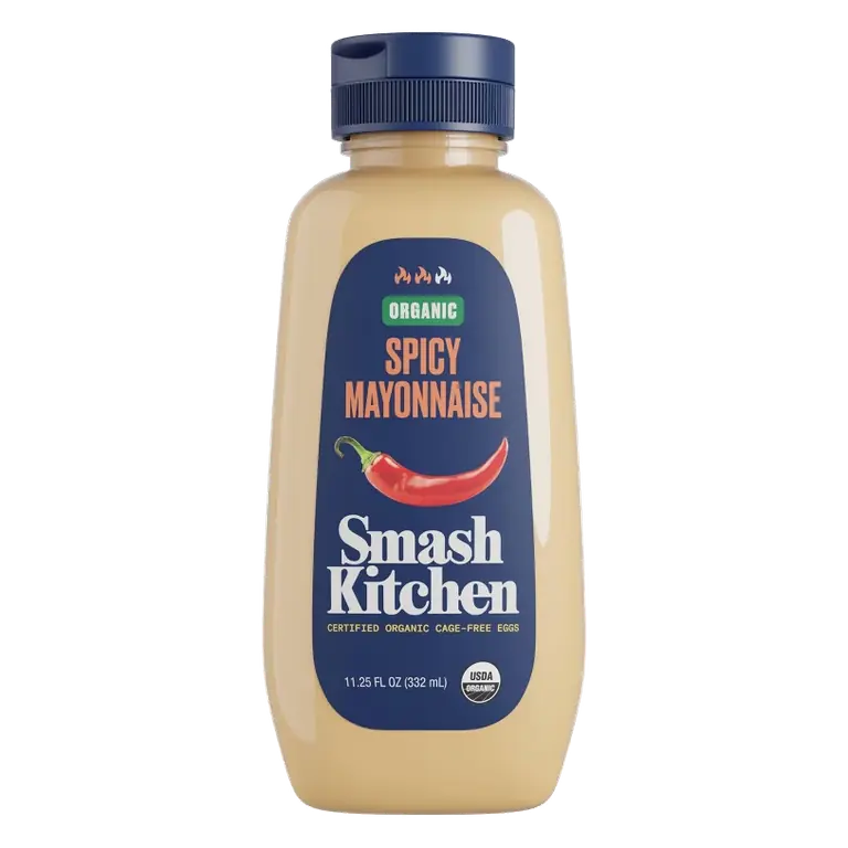 Smash Kitchen Organic Spicy Mayonnaise, 11.25 fl oz