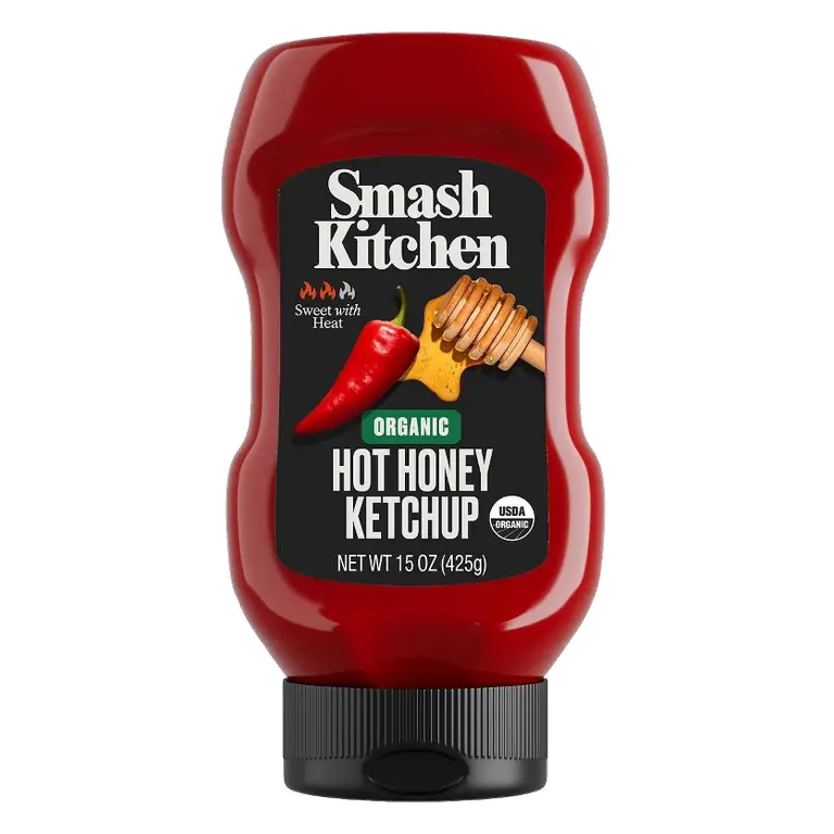 Smash Kitchen Organic Hot Honey Ketchup, 15oz