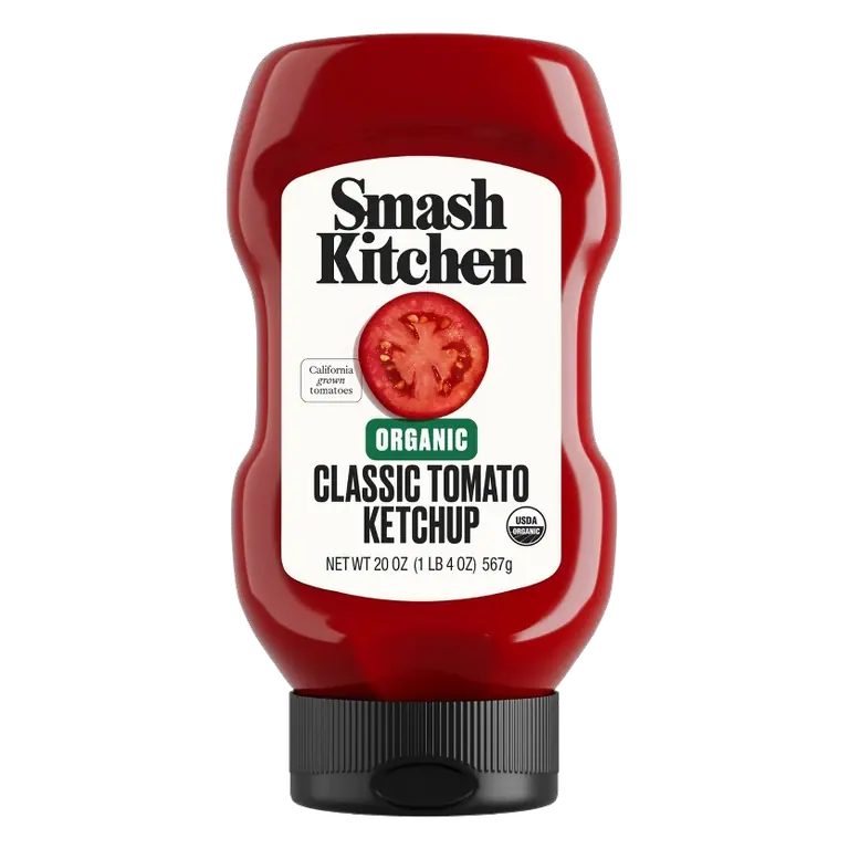 Smash Kitchen Organic Tomato Ketchup, 20oz