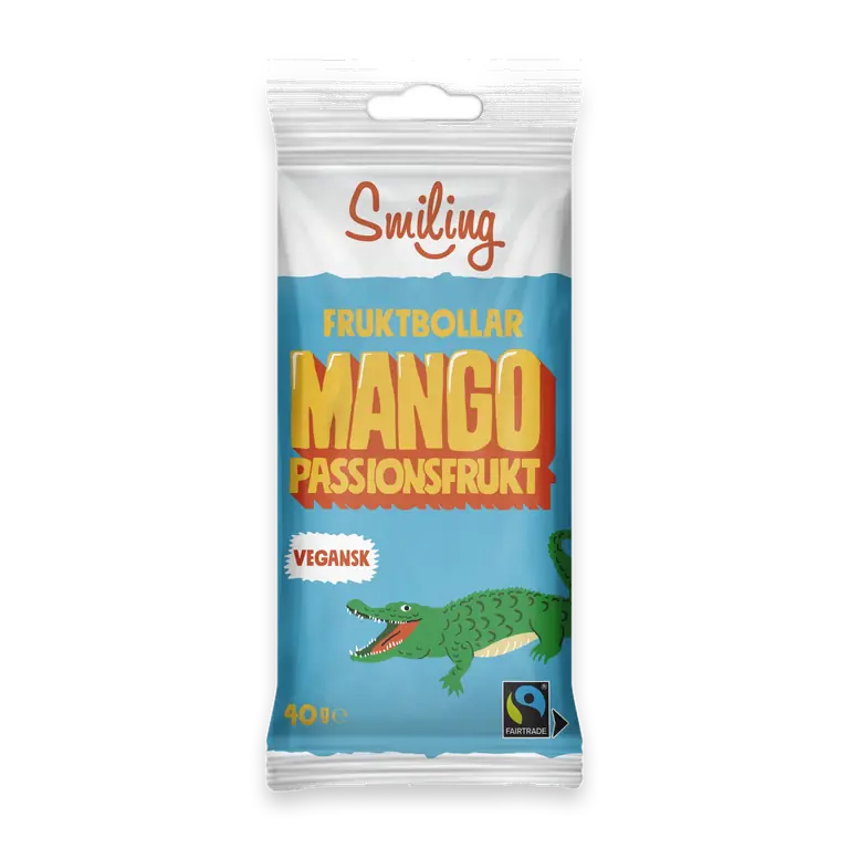 Fruktbollar Mango & passion