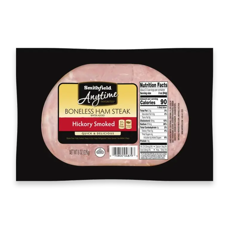 Anytime Favorites Boneless Hickory Smoked Ham Steak