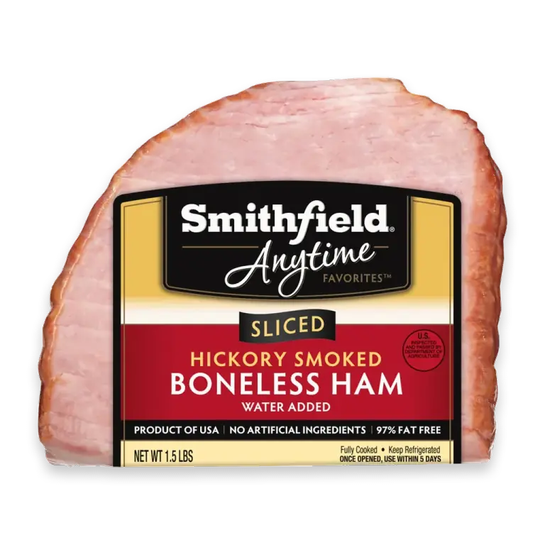 Anytime Favorites Pre-Sliced Hickory Smoked Boneless Ham