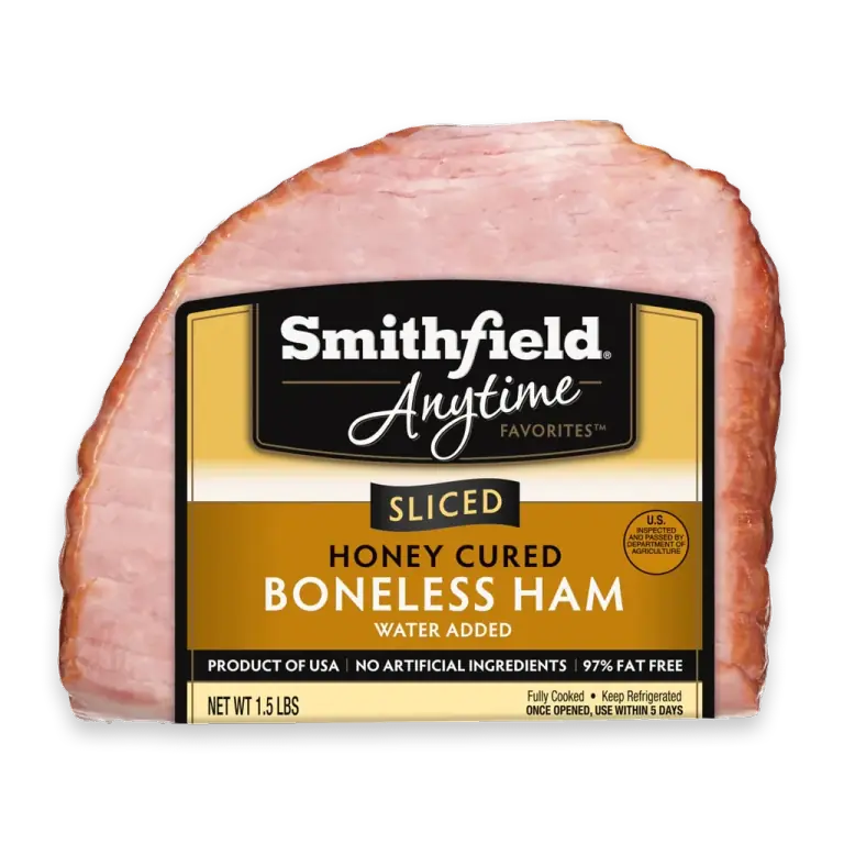 Anytime Favorites Pre-Sliced Honey Cured Boneless Ham