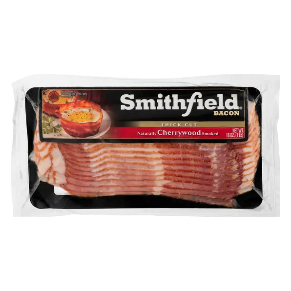 Cherrywood Smoked Thick Cut Bacon Sliced