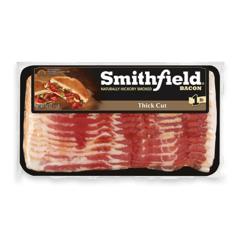 Naturally Hickory Smoked Thick Cut Bacon