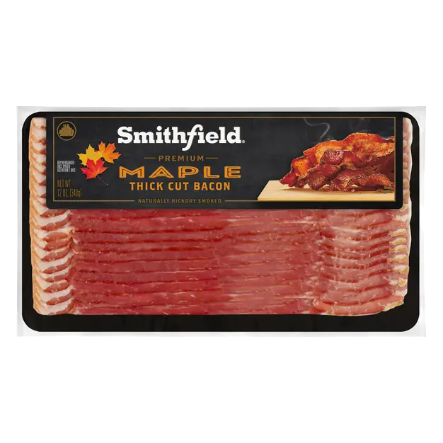 Premium Maple Thick Cut Bacon Sliced