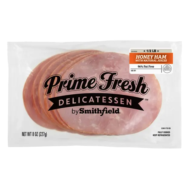 Prime Fresh Delicatessen Honey Ham with Natural Juices