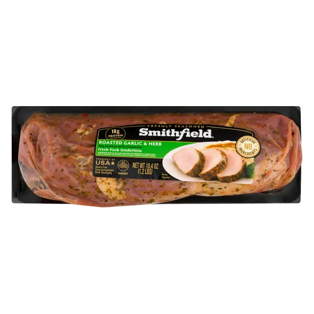 Roasted Garlic & Herb Dry Rubbed Marinated Pork Tenderloin