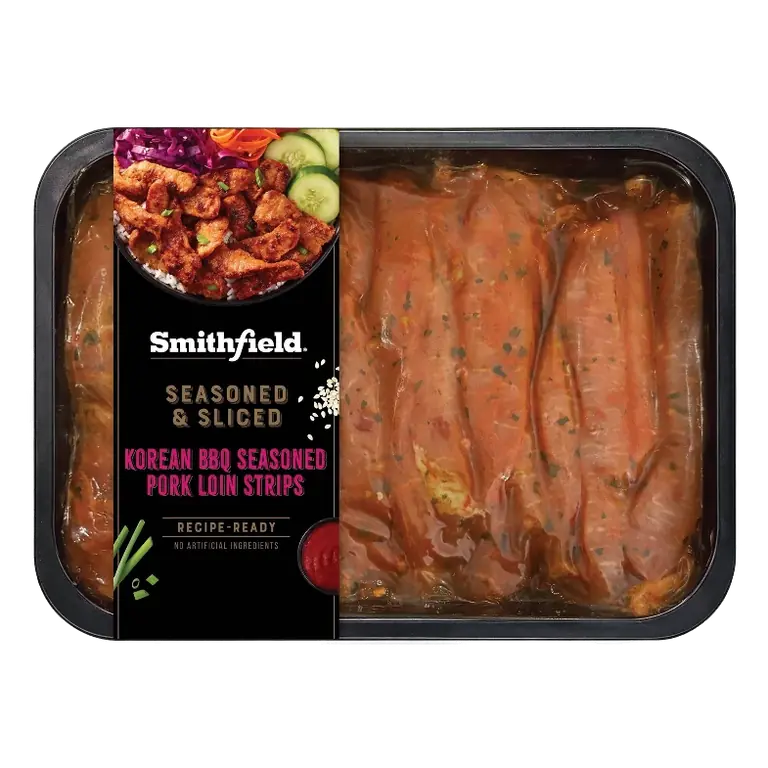 Smithfield Korean BBQ Pork Boneless Strips, 16oz