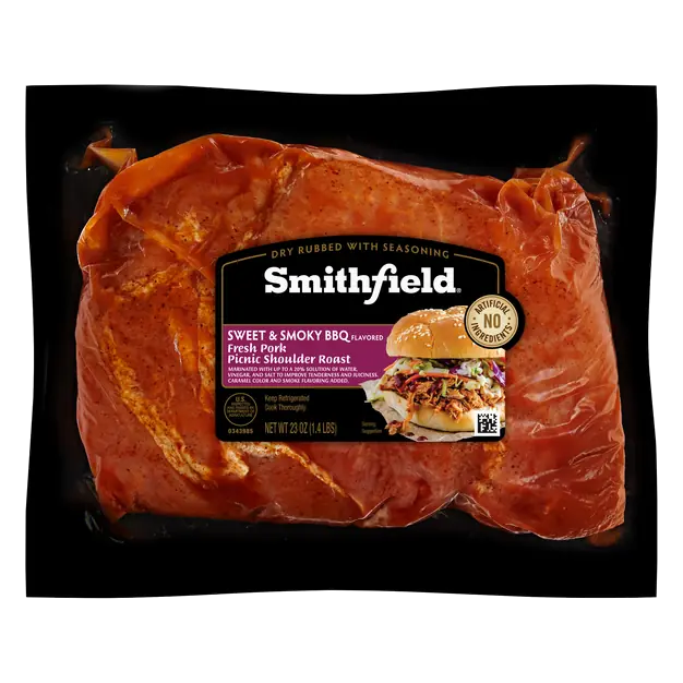Sweet & Smoky BBQ Shoulder Fresh Pork Picnic Shoulder Roast