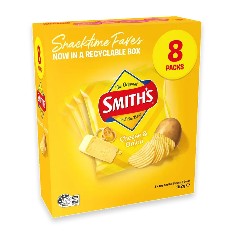 Cheese & Onion Potato Chips