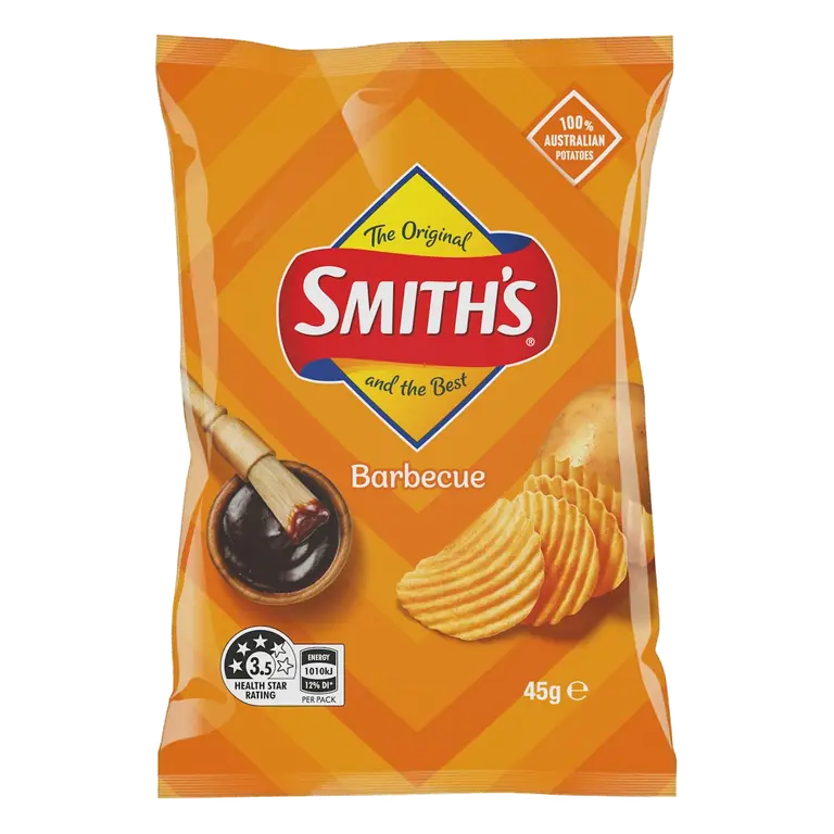 Crinkle Cut Barbecue Potato Chips