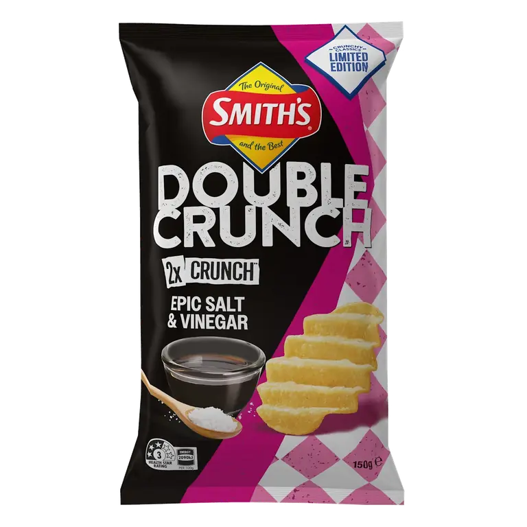 Extra Crunchy Potato Chips Salt And Vinegar