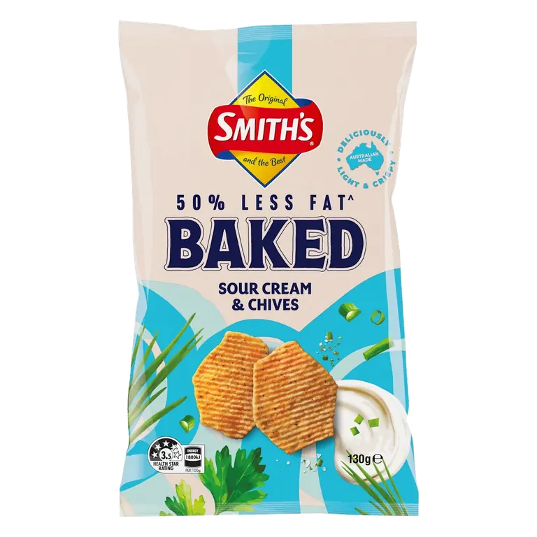 Oven Baked Sour Cream & Chives