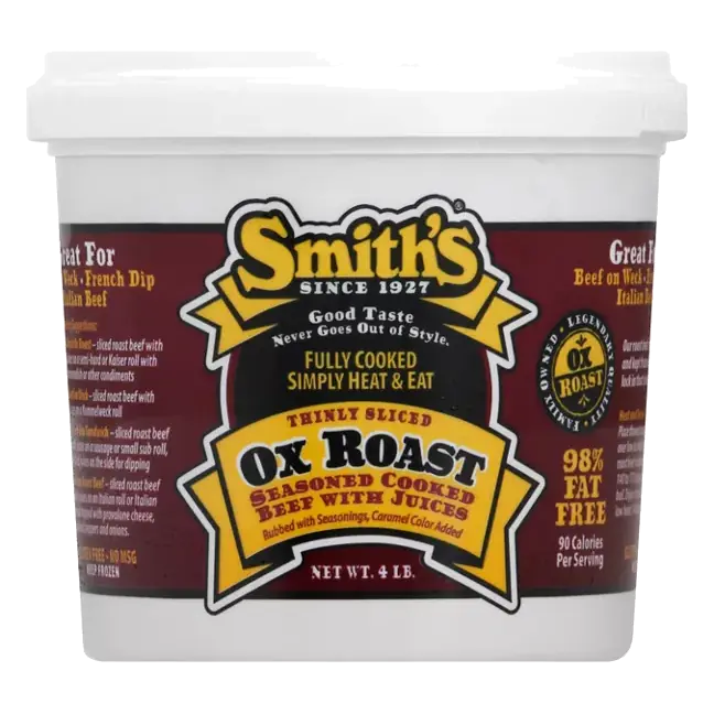Ox Roast, Thinly Sliced