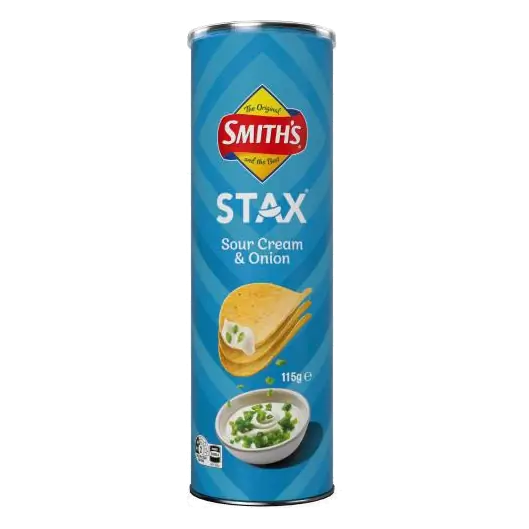 Stax Potato Chips Sour Cream Onion
