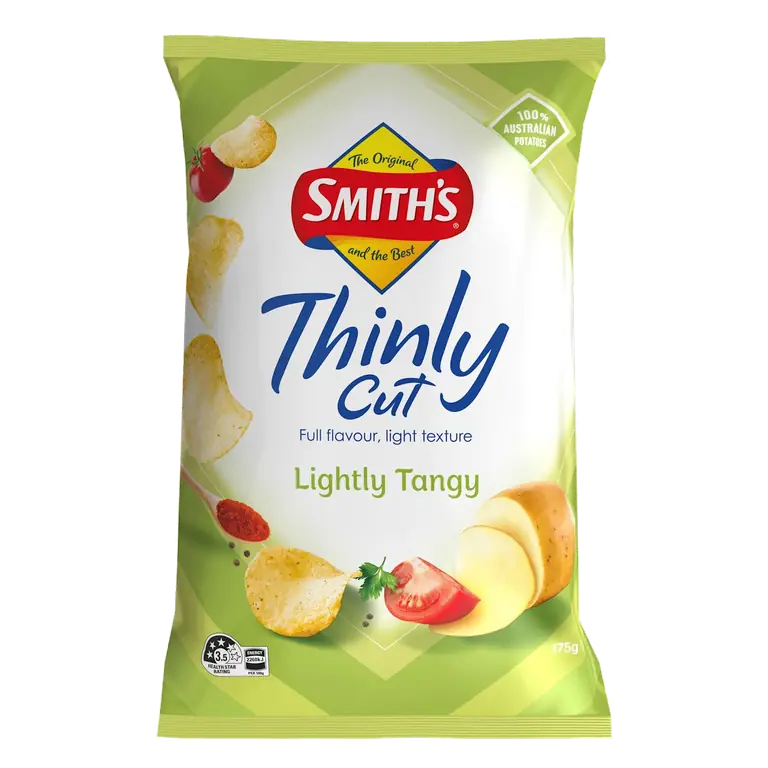 Thinly Cut Lightly Tangy Potato Chips