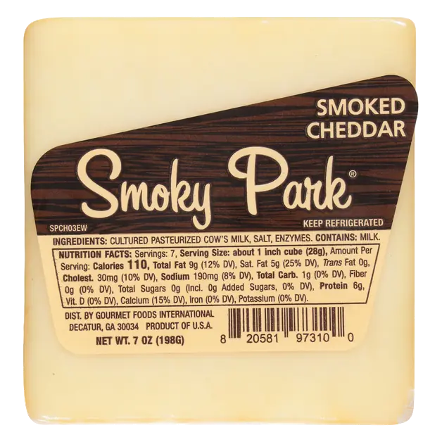 Smoked Cheddar Cheese Block