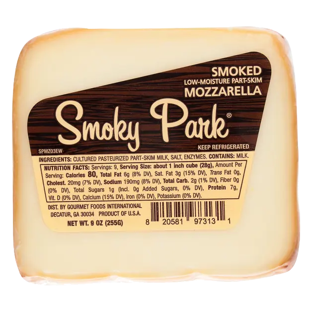 Smoked Mozzarella Cheese Block