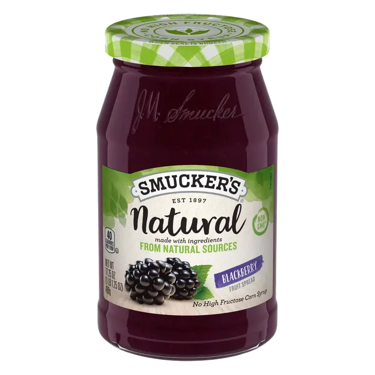 Smucker's Natural Blackberry Fruit Spread, 17.25oz