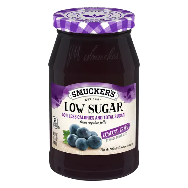 Low Sugar Concord Grape Jelly