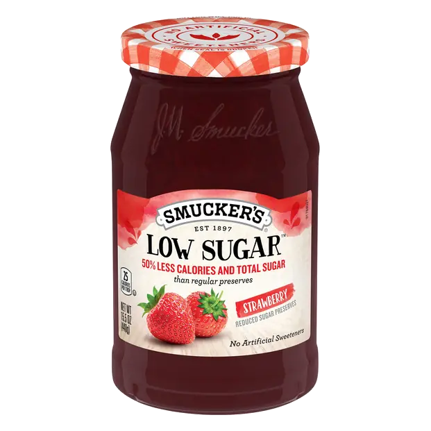 Low Sugar Strawberry Preserves