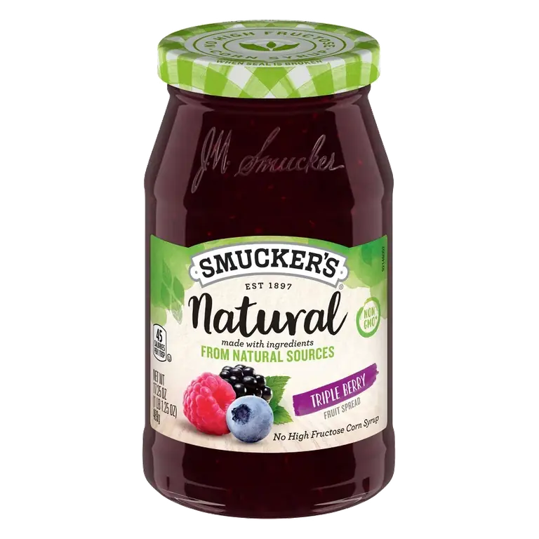 Natural Triple Berry Fruit Spread