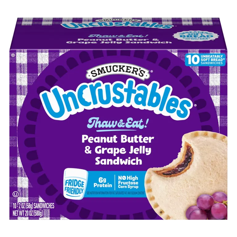 Peanut Butter & Grape Jelly Sandwiches