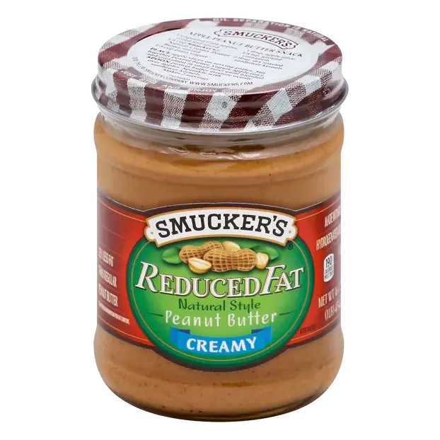 Peanut Butter, Reduced Fat, Creamy, Natural Style