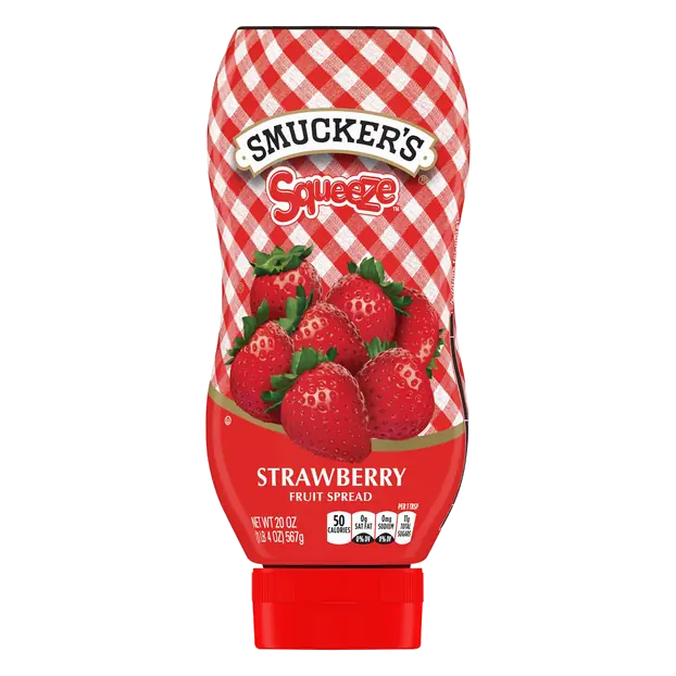 Strawberry Fruit Spread Squeeze