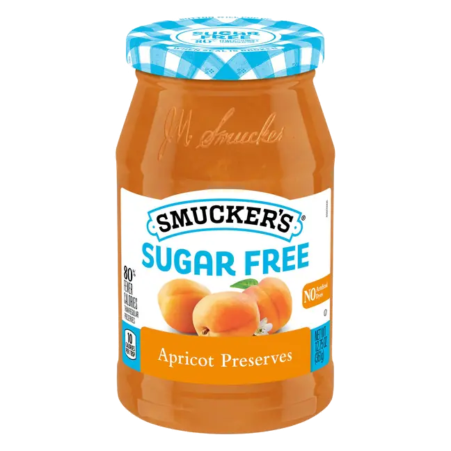 Smucker’s Sugar Free Apricot Preserves, 12.75 Oz. Jar