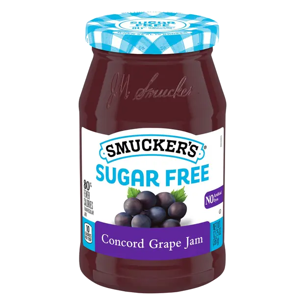 Sugar Free Concord Grape Jam Sweetened with Splenda