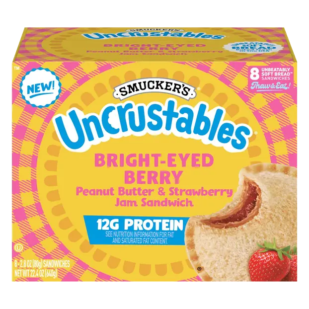 Bright-Eyed Berry Sandwiches - 8 ct Frozen
