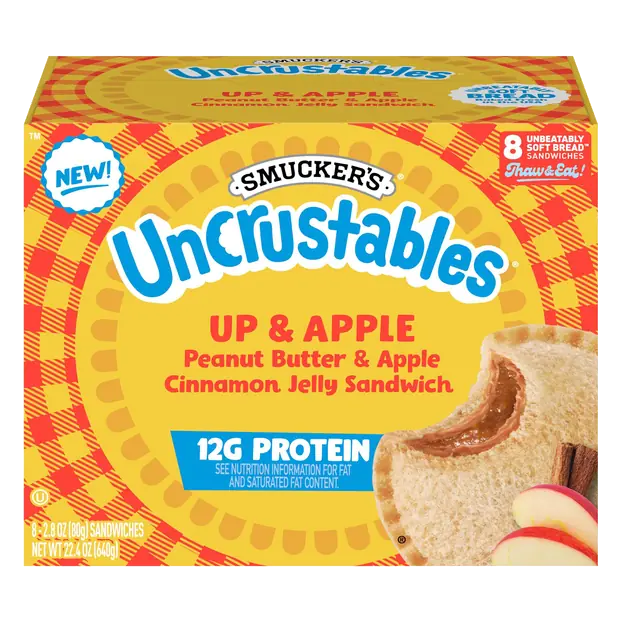 PB Apple Cinnamon & Jelly Sandwich - 8 ct Frozen