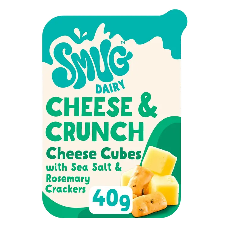 Smug 40g Dairy Cheese & Crunch Cheese Cubes