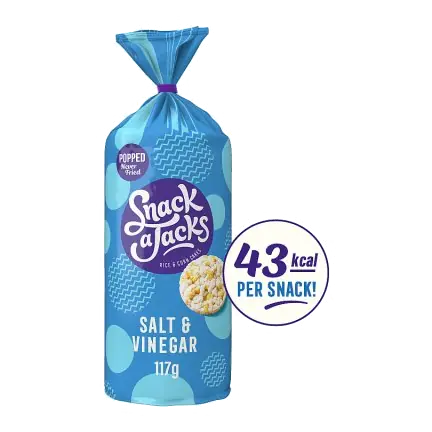 Jumbo Salt & Vinegar Sharing Rice Cake Crisps