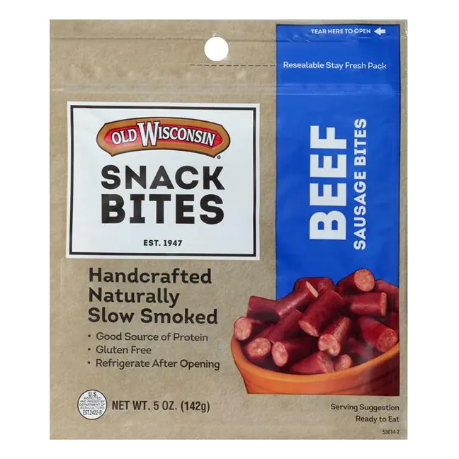 Old Wisconsin Smoked Sausage Beef Bites 5 oz