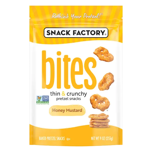 Bites Honey Mustard Pretzel Snacks